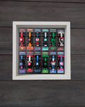 Cadre Blanc pour Collection Minifigurines F1 LEGO® Red Hexa Edition