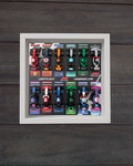 Cadre Blanc pour Collection Minifigurines F1 LEGO® Flag Corners Edition