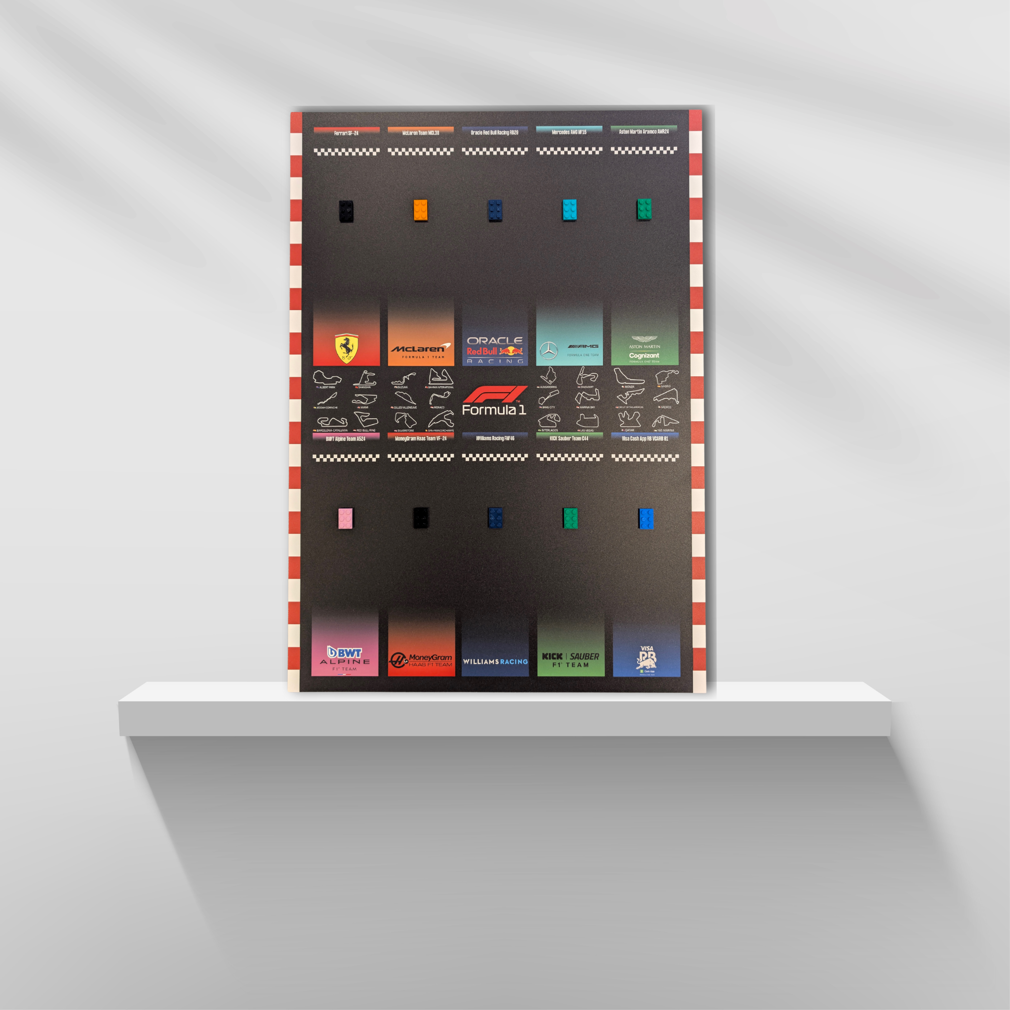 Display 50x70cm pour Lego® F1 Speed Champions (Copie)