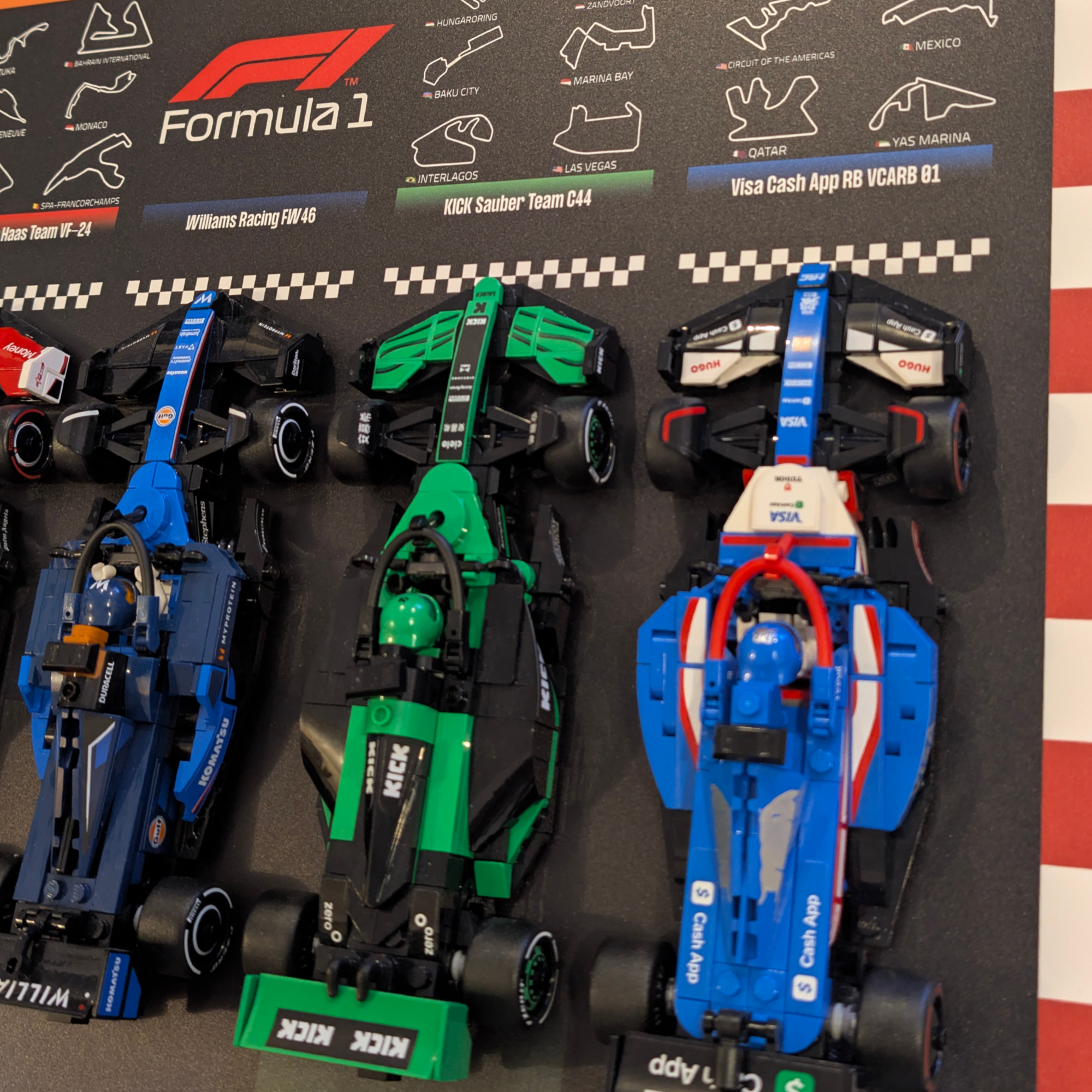 Display 50x70cm pour Lego® F1 Speed Champions (Copie)