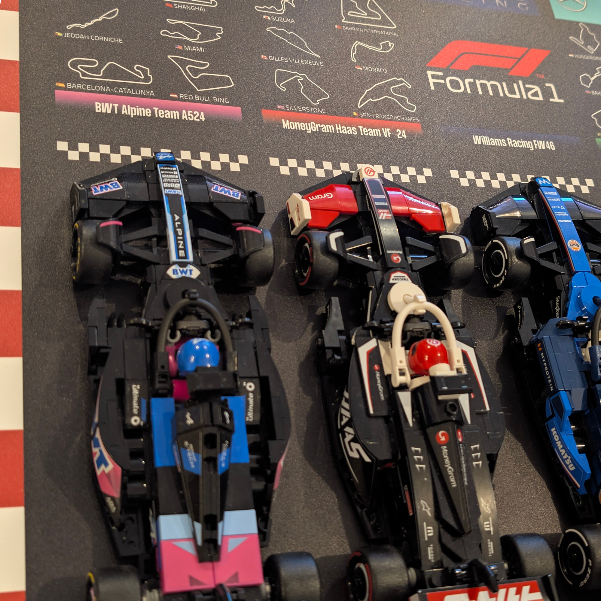 Display 50x70cm pour Lego® F1 Speed Champions (Copie)