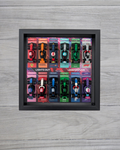 Cadre Noir pour Collection Minifigurines F1 LEGO® Neon Colors Edition