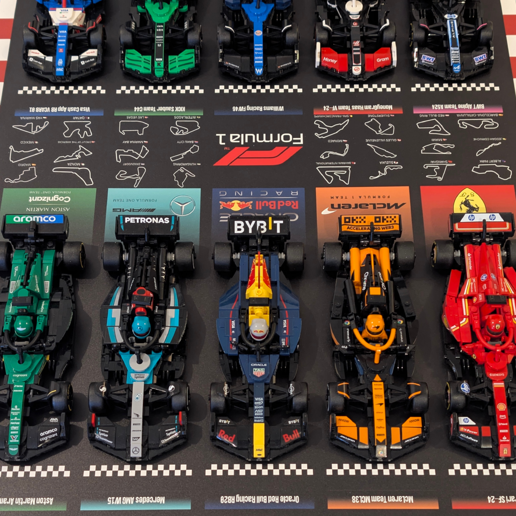Display 50x70cm pour Lego® F1 Speed Champions (Copie)