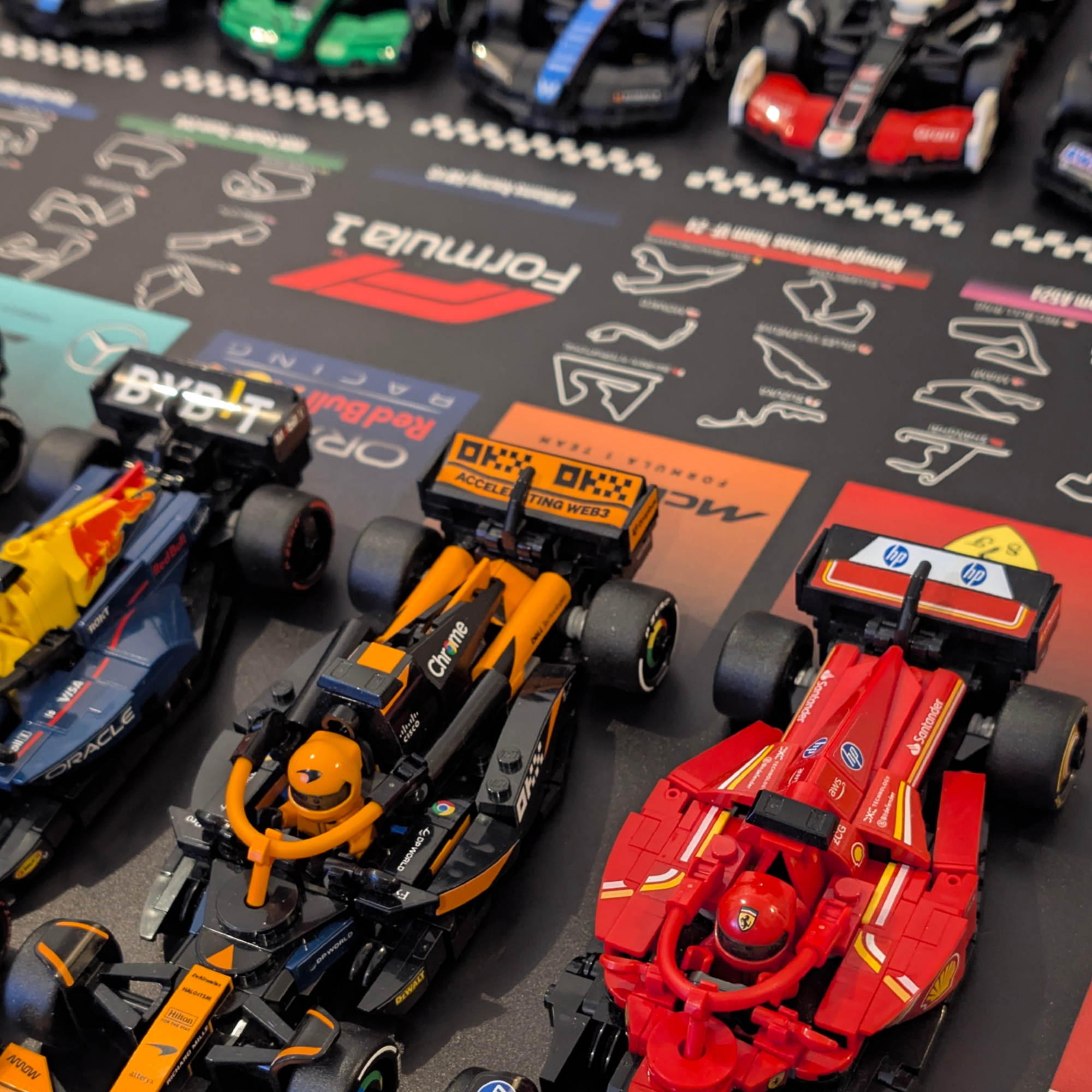 Display 50x70cm pour Lego® F1 Speed Champions (Copie)