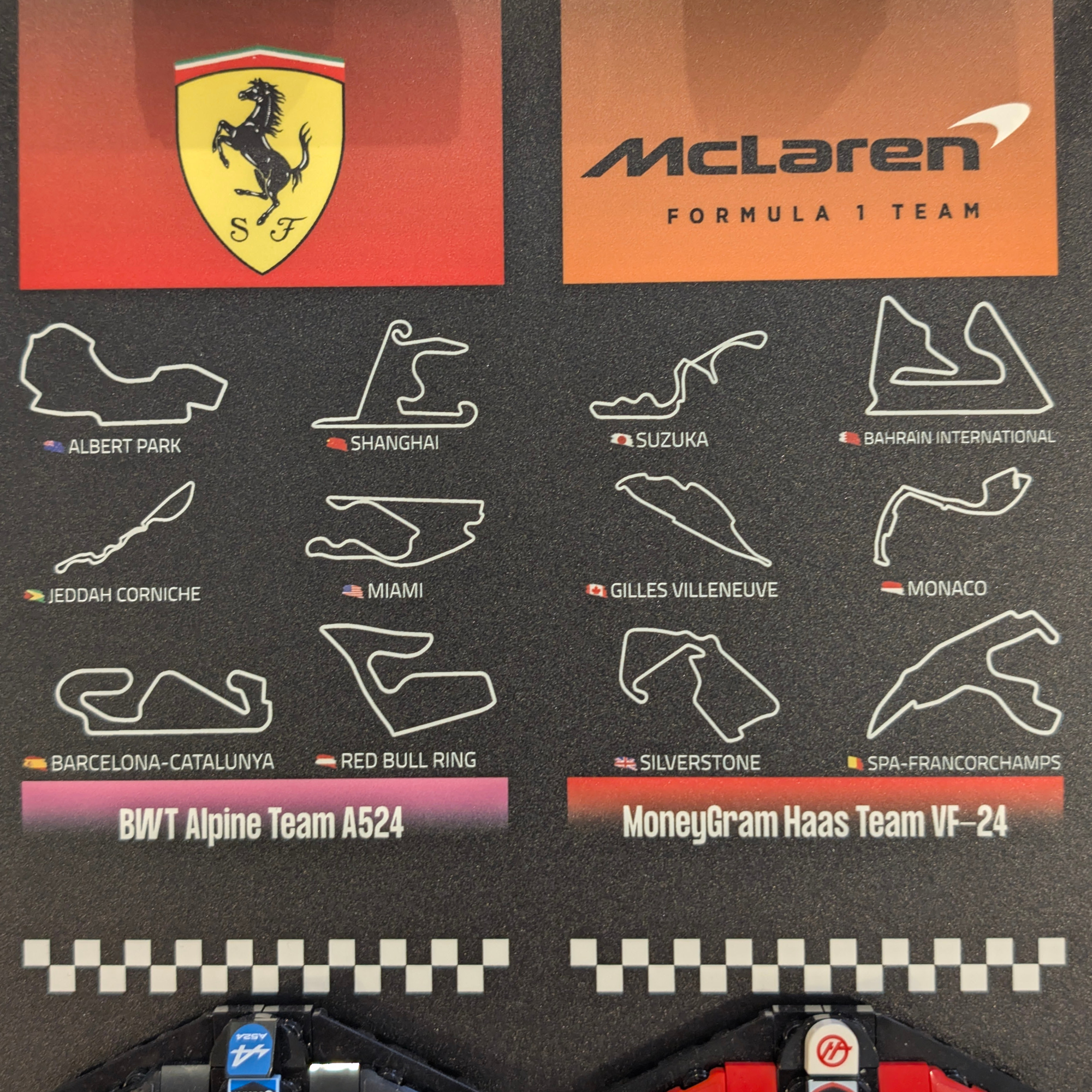 Display 50x70cm pour Lego® F1 Speed Champions (Copie)