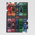 Display 50x70cm pour Lego® F1 Speed Champions